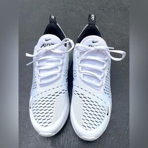 Nike air max 270 white and black